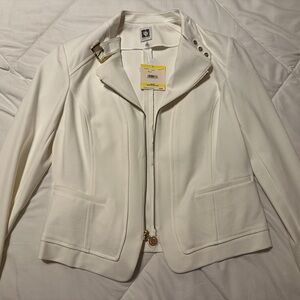 ANNE KLEIN new with tags winter white blazer